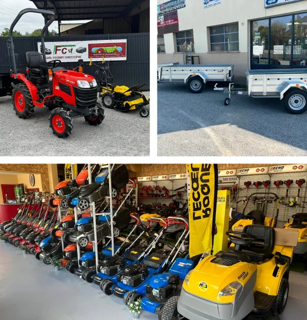 vente entretien et location matériel de motoculture à Saint-Sulpice-les-Feuilles près de la Souterraine en Haute-Vienne 87