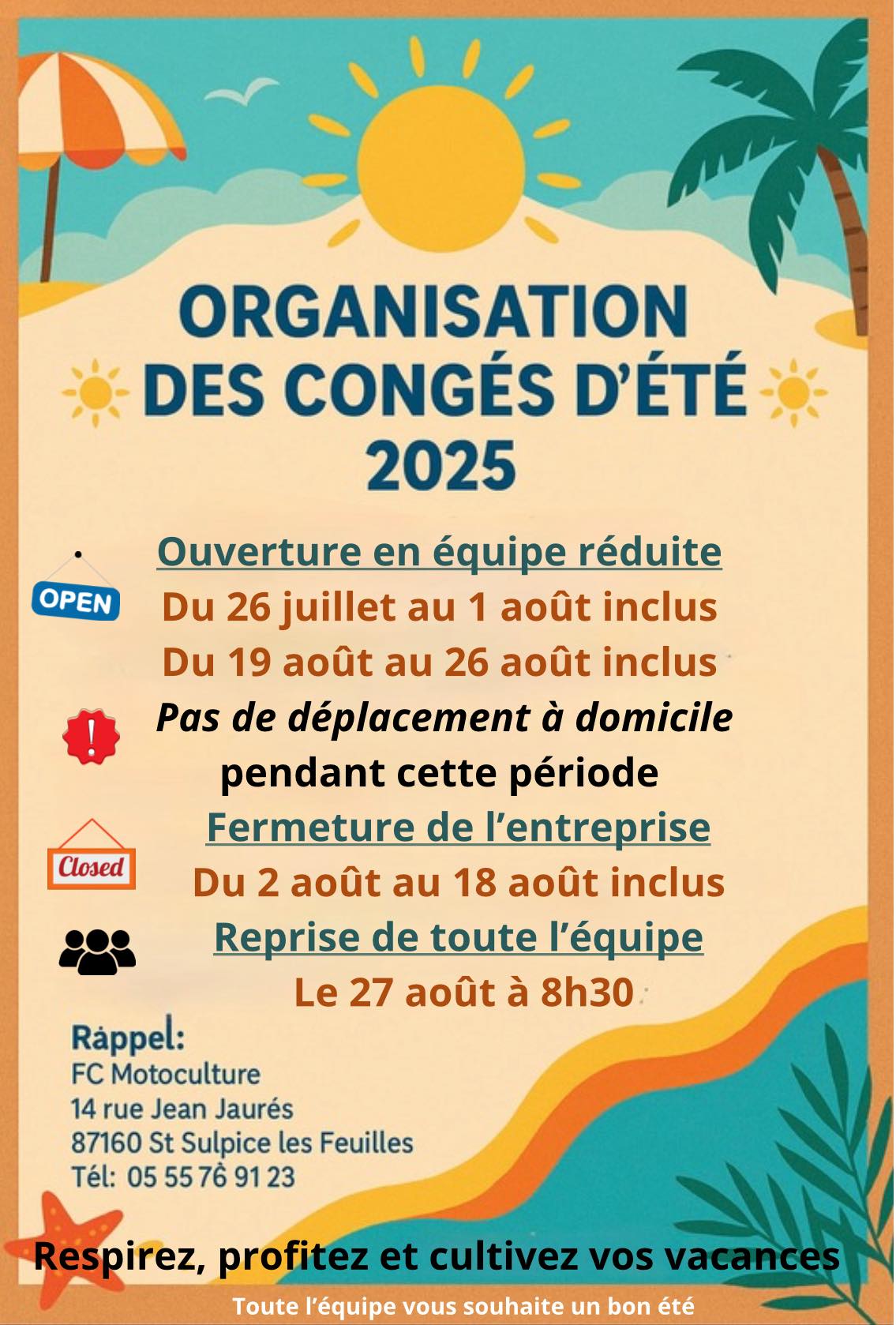 VACANCES