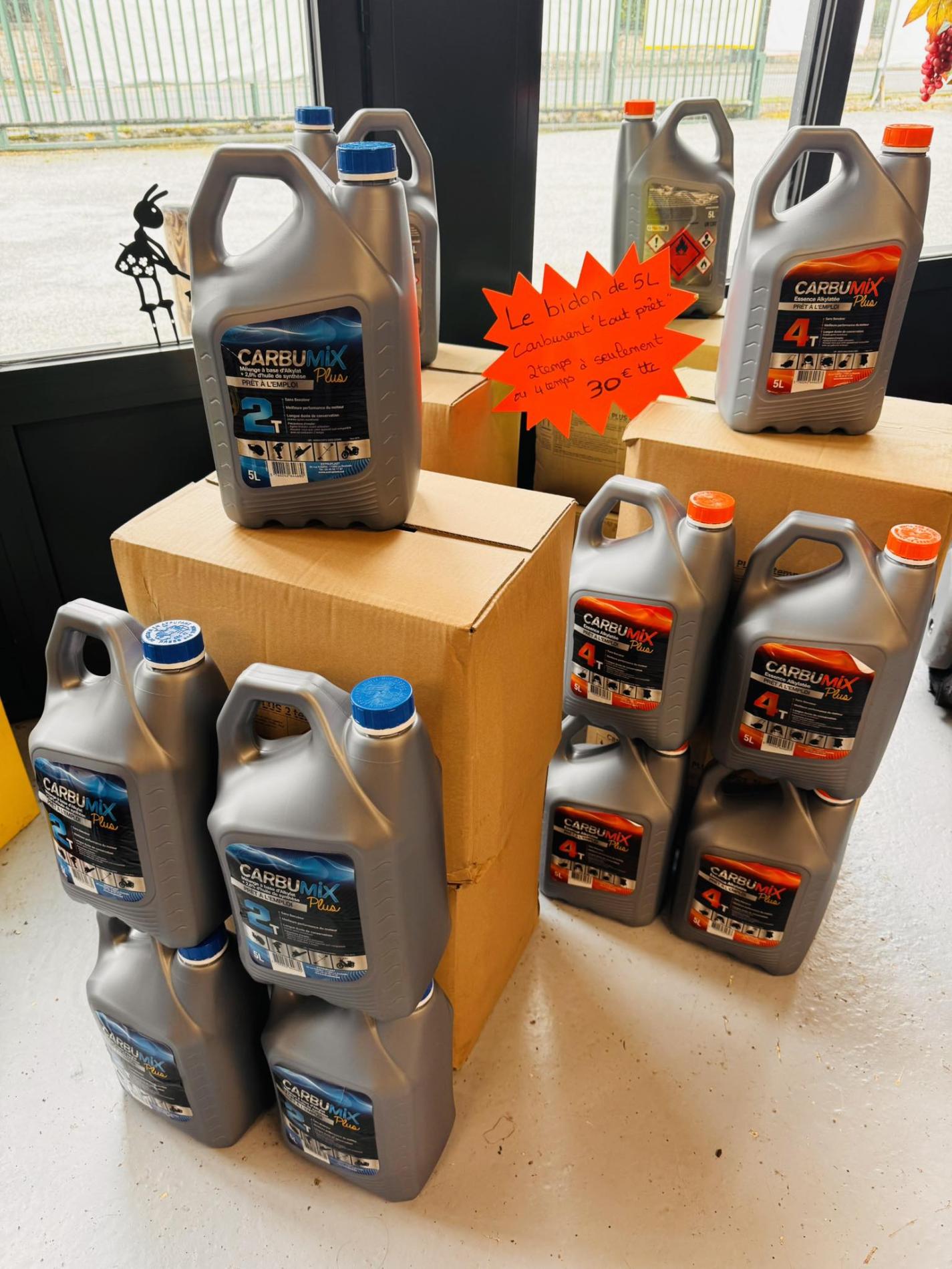 CARBURANT TOUT PRET