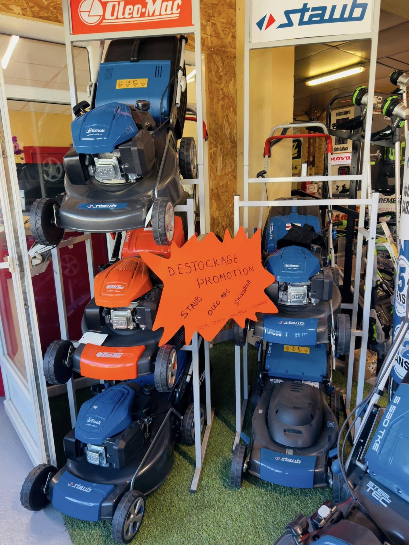 DESTOCKAGE / PROMOTION