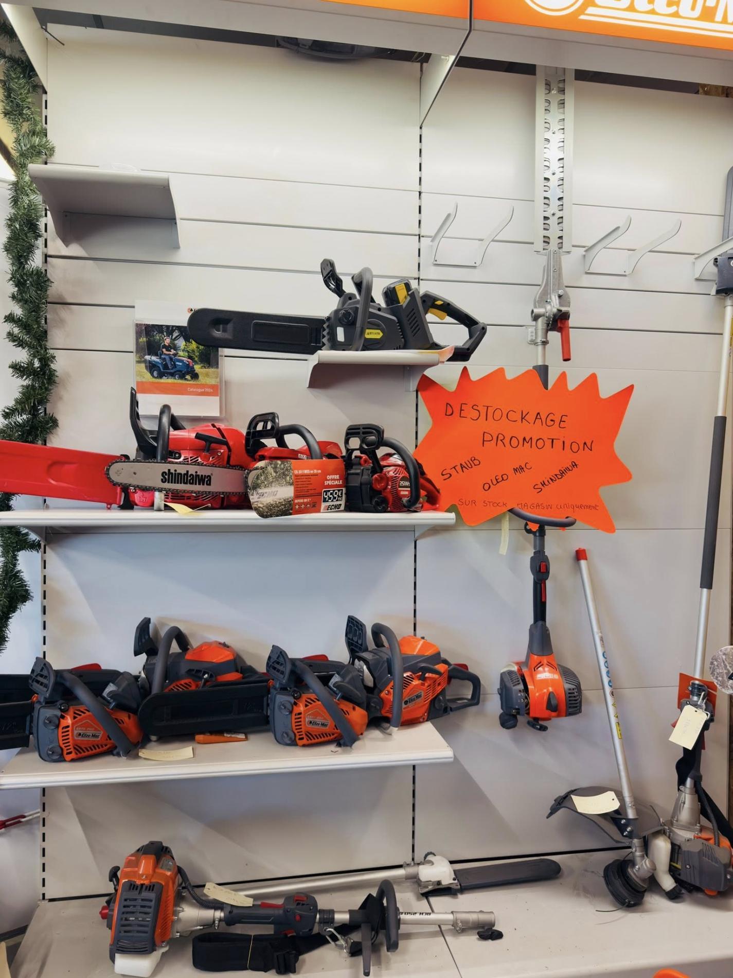DESTOCKAGE / PROMOTION
