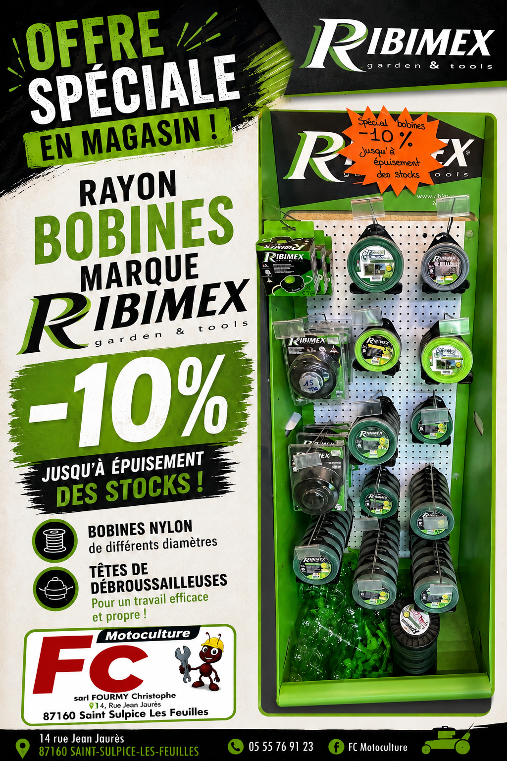 Offre bobine fil Ribimex
