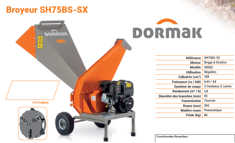 DORMAK SH75BS-SX