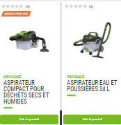 ACCESSOIRES EGO A BATTERIE