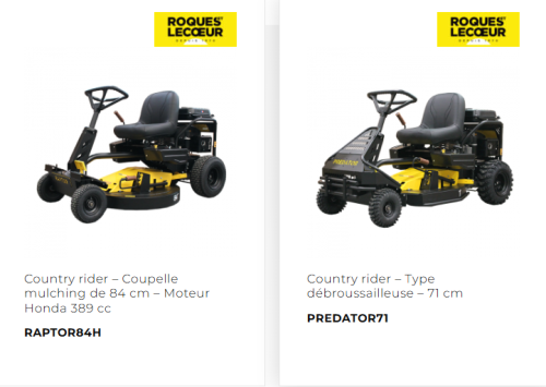 AUTOPORTEE COUNTRY RIDER ROQUES ET LECOEUR