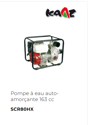 POMPE A EAU KAAZ